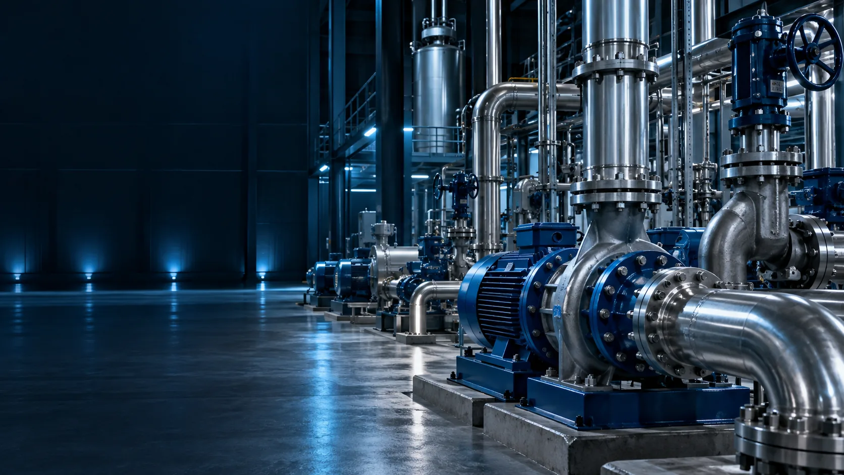 Industrial plant equipment and process piping
